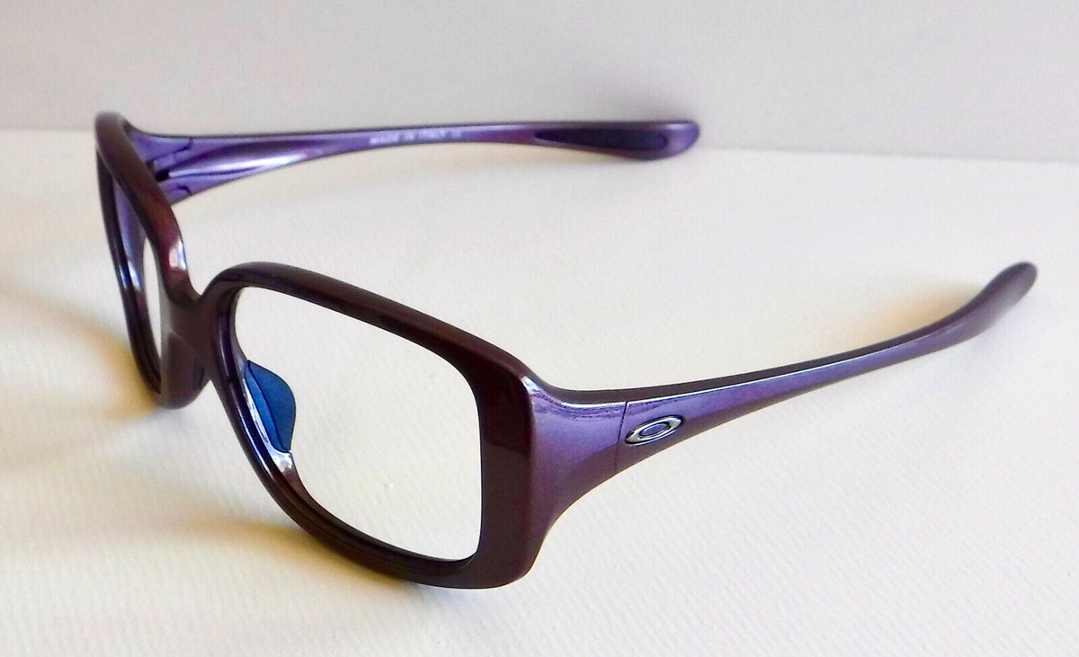Oakley LBD Sunglasses 9193-04 Brown Sparkle Frames with Silver O
