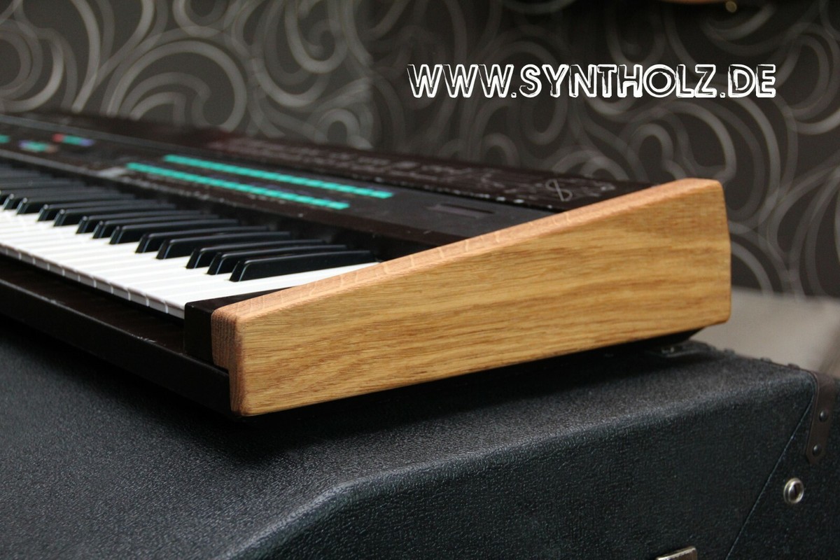 Echtholz Seitenteile Paneele. Wooden side panels for Yamaha DX7