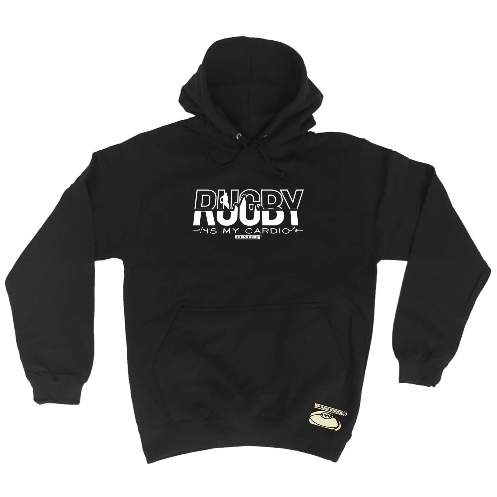 Rugby Uau Is My Cardio - Novelty Mens Womens Clothing Funny Gift Hoodies Hoodie