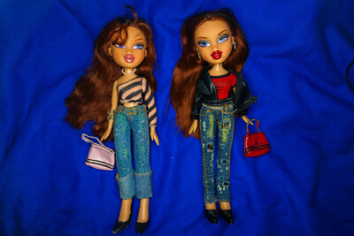 Bratz Twinz Twins Roxxi und Phoebe Modepuppen