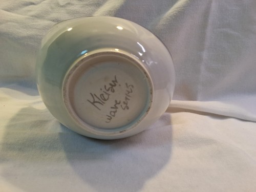 KLEISER CERAMIC VASE "WAVE SERIES" 1980'S - Picture 10 of 16