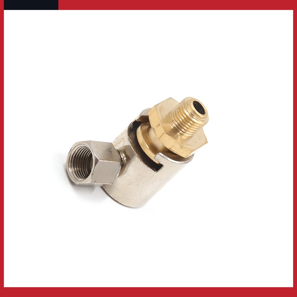 Universal Brass Tone Button Head Grease Zerk Nipple Fitting Coupler
