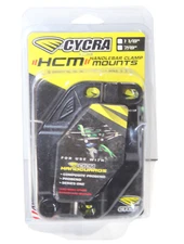 NEW Cycra Handlebar Clamp Mounts Black 1 1/8 Bars 1CYC-1657-12 12-3812 Handguard