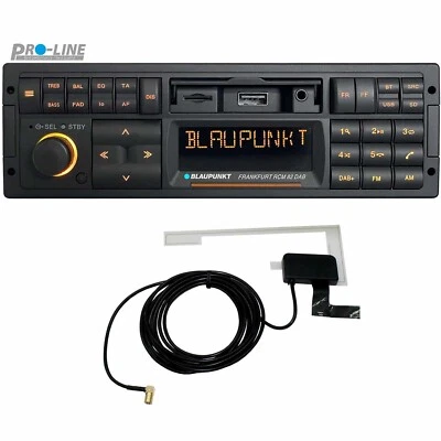 Radio De Coche Retro Blaupunkt Frankfurt RCM 82 DAB Con Aéreo Bluetooth USB - Imagen 1 de 4