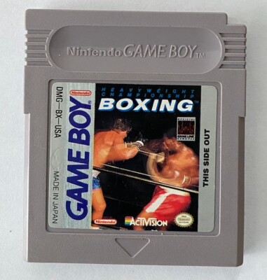 GAMEBOYボクシング Boxing (Nintendo Game Boy, 1990); used / good condition - will