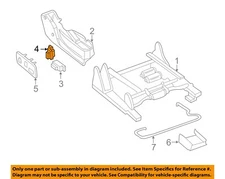 GM OEM Seat Track-Switch 12473558
