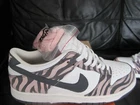 Nike 2003 D.S Dunk Low Safari Zebra Supreme Dakatari neuf.