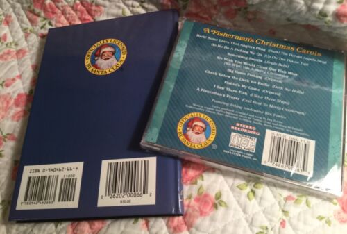 Fisherman’s Christmas Carols CD & Santa Fishing Joke Book Set New FREE SHIPPING - Bild 8 von 8