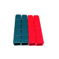 Hand2mind Snap Cubes Math Linking Cubes Plastic Snap Blocks Red Green Homeschool