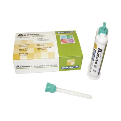 Centrix 360006 Access Blue VPS Impression Material Fast Set 100 mL