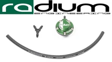 Radium 20-0776 FPD-R Direct Mount Green Fuel Pulse Damper Kit -8AN ORB 1.64"