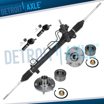 Rack Pinion Rear Wheel Hub Bearing Outer Tie Rod for 1998-2002 Toyota Sienna