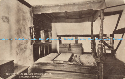 R601658 4450 Elternbett Anne Hathaways Cottage Stratford on Avon Salmon Sepio S