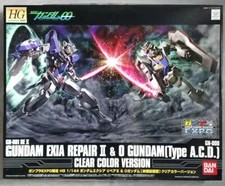 GUNDAM 00 EXIA Repair II 0 O Type A.C.D. EXPO Limited Clear 1:144 Model Kit