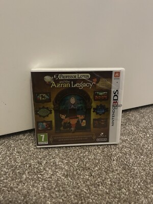 Professor Layton The Azran Legacy - Nintendo 3DS Brandneu Sealed Neu in OVP Selten