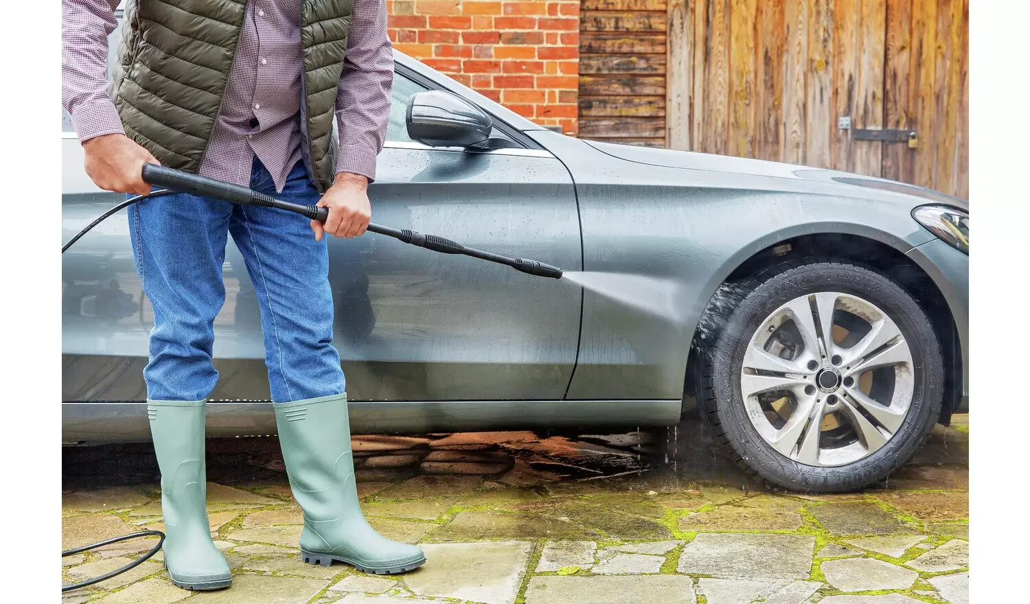 Spear &Jackson Pressure Washer 2200W Car Cleaner Water Jet Outdoor