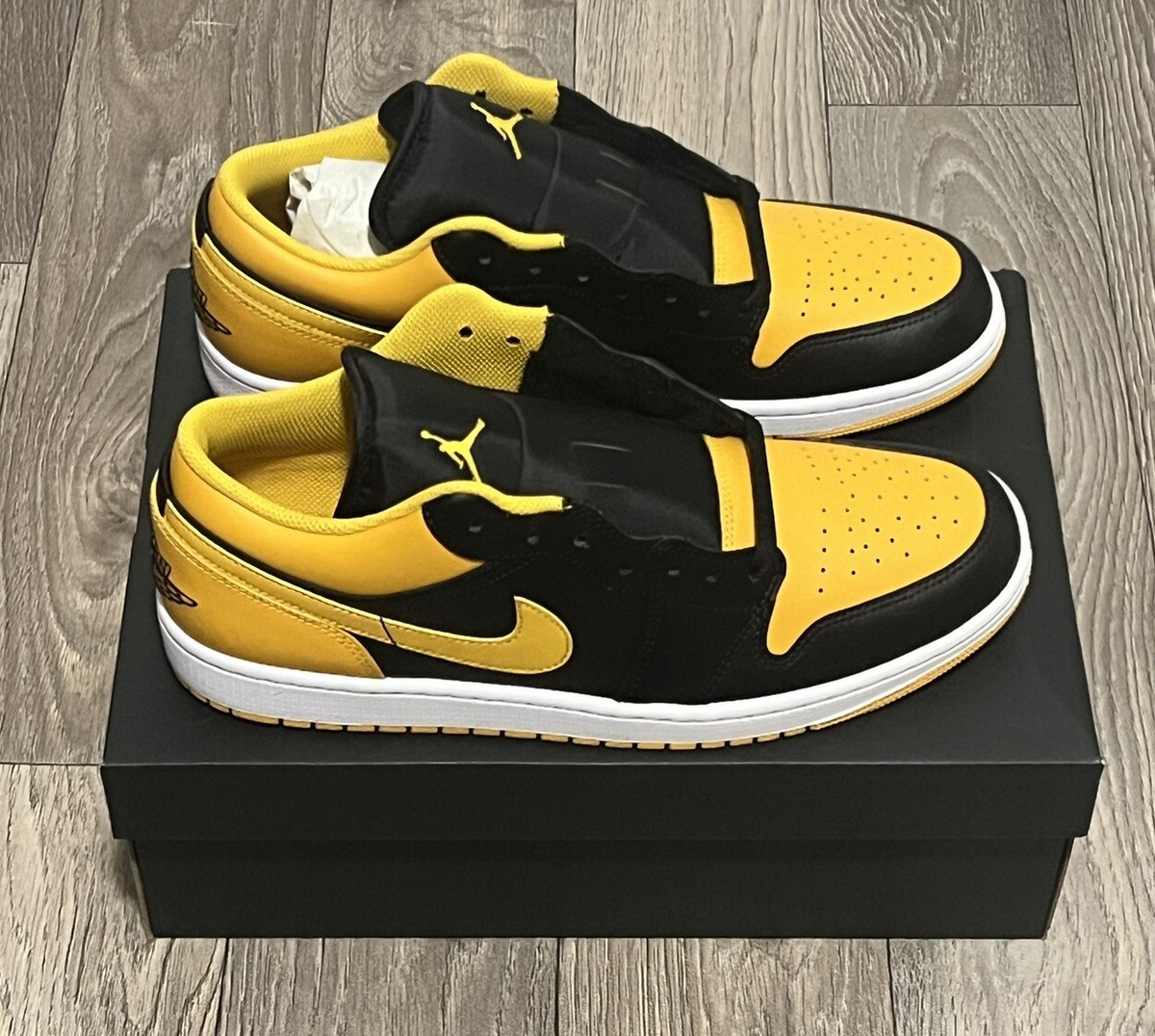 Air Jordan 1 Low \"Yellow Orche\" スニーカー Jordan 1 Low Yellow Ochre Men's - 553558-072 - US