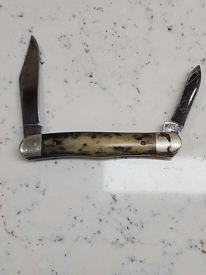 Vintage Case XX A6208 Half Whittler Appaloosa Bone Pocket Knife eBay