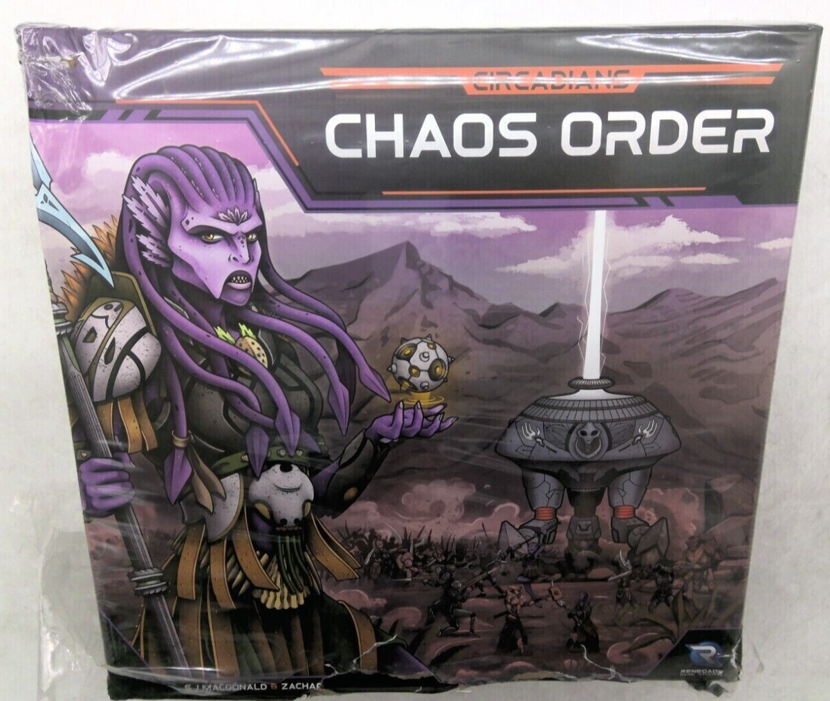 Circadians: Chaos Order Board Game (DAMAGED BOX) 2022 UK