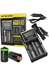 Nitecore D2 smart Charger 2015 version