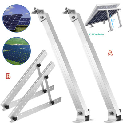 Adjustable Solar Panel Tilt Mount Brackets Support for RV, Roof, Boat ...