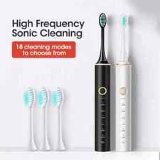Electric Toothbrush for Adult Rechargeable Tooth Brushes Washable Oral Care New