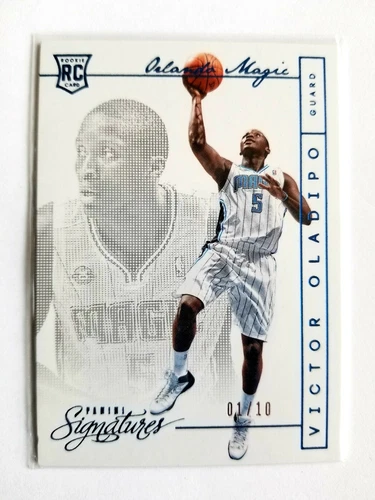 2013-14 PANINI SIGNATURES BLUE VICTOR OLADIPO RC!! 1/10!! 1/1?? FIRST ONE!!