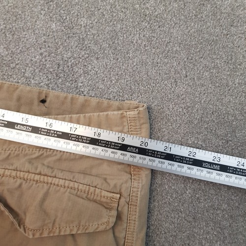 Superdry Uomo Pantaloni 38x31 Beige Militare Cargo Utility Combat Pants Surplus - Foto 6 di 10