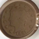 Photo of a 1897-P Liberty Nickel from an eBay listing that sold on Jul 19, 2026