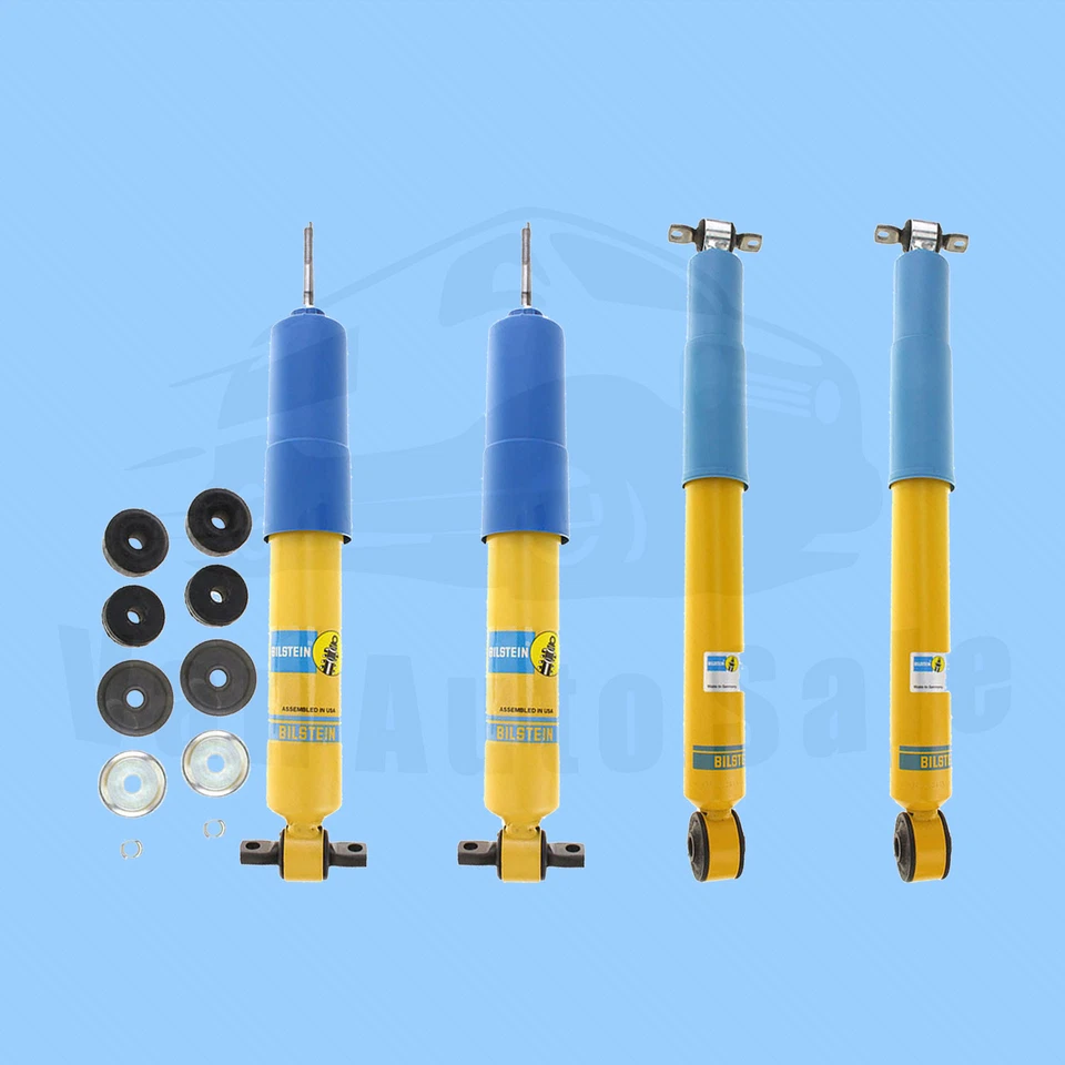 Bilstein B6 4600 Amortiguadores delanteros y traseros para 13 GMC Savana 2500 RWD Kit 4 Foto 2 de 4