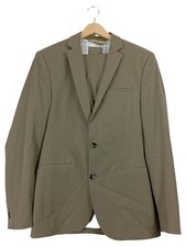 ZARA Giacca Uomo Business Oliva Taglia Unica Elegante