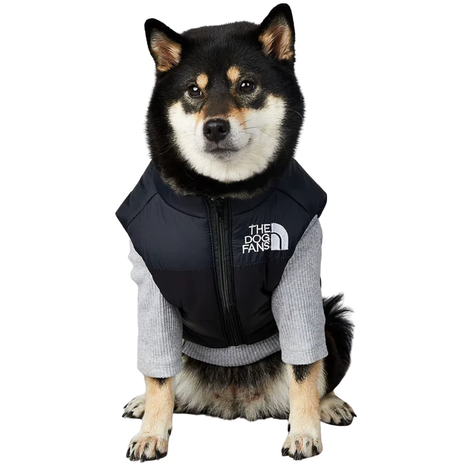 Dog Winter Vest, The Dog Face Coat Warm Dog Vest for Small Medium Large Dog - Image 2 of 4