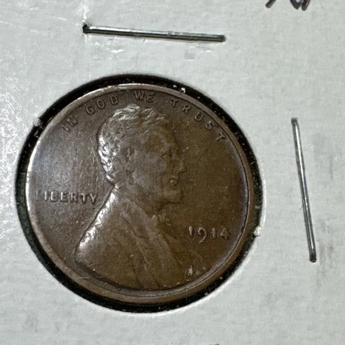 1914 Lincoln Wheat Cent Philadelphia Mint Xf Extra Fine