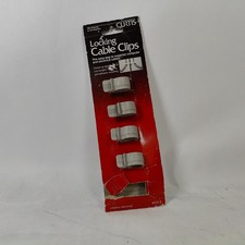 4/5 Locking Cable Clips - Curtis- missing 1/5
