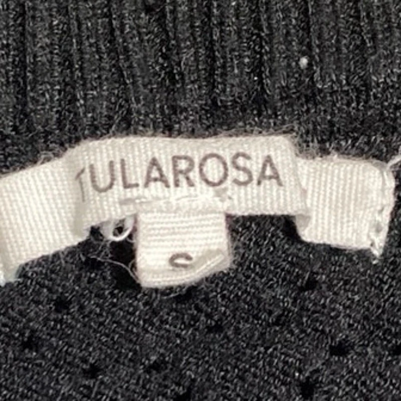 Revolve Tularosa Black High Rise Bloomer Ruffle Knitted Crochet Mini Shorts Sz S - Image 4 of 4