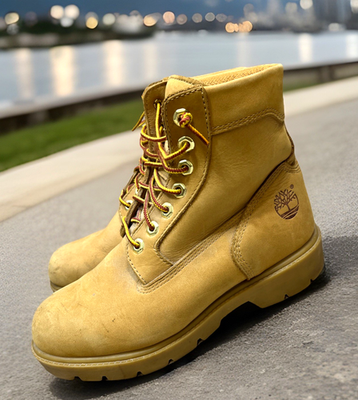 Timberland Mens 6 Inch Classic Wheat Leather 19079 Boot Size  display picture 1