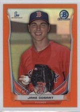 2014 Bowman Draft Chrome Orange Refractor 12/25 Jake Cosart #CDP101 0x1