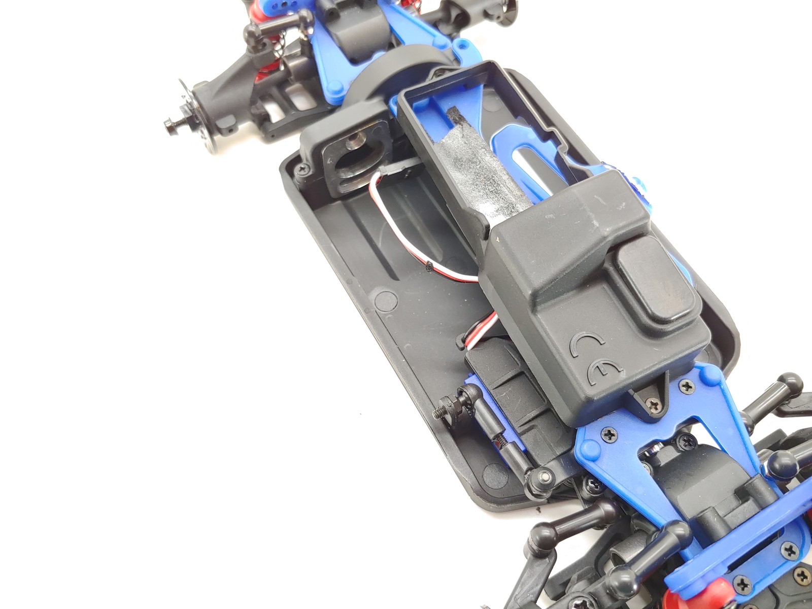 NEW: Traxxas LaTrax Rally 1/18 4WD Rally Car Roller Slider Chassis w/ Servo