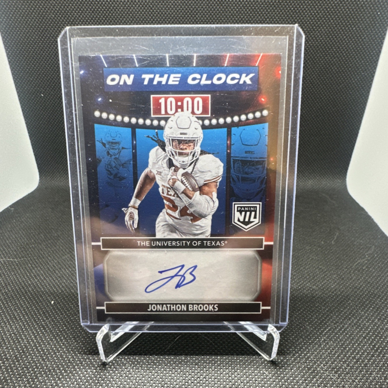 Jonathon Brooks Panini Prestige on the Clock Signatures #OTCJBS Base