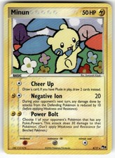 Minun 4/17 Rare POP Series 3 Pokemon Holo Heavily Played on eBay