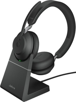GN Audio Headset beidohrig JabraEvo265aUCStStBK Head-Sets 26599-989-989 Headset