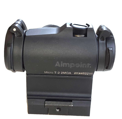Aimpoint Micro T2 Red Dot Sight With Standard Mount & Spacer T-2