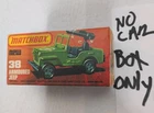 Matchbox Originals Moko Lesney  No 38  Box Only Empty Box