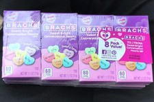 Brach's Sweet Bright Conversation Hearts 8 Pack, Exp 10/7/2026