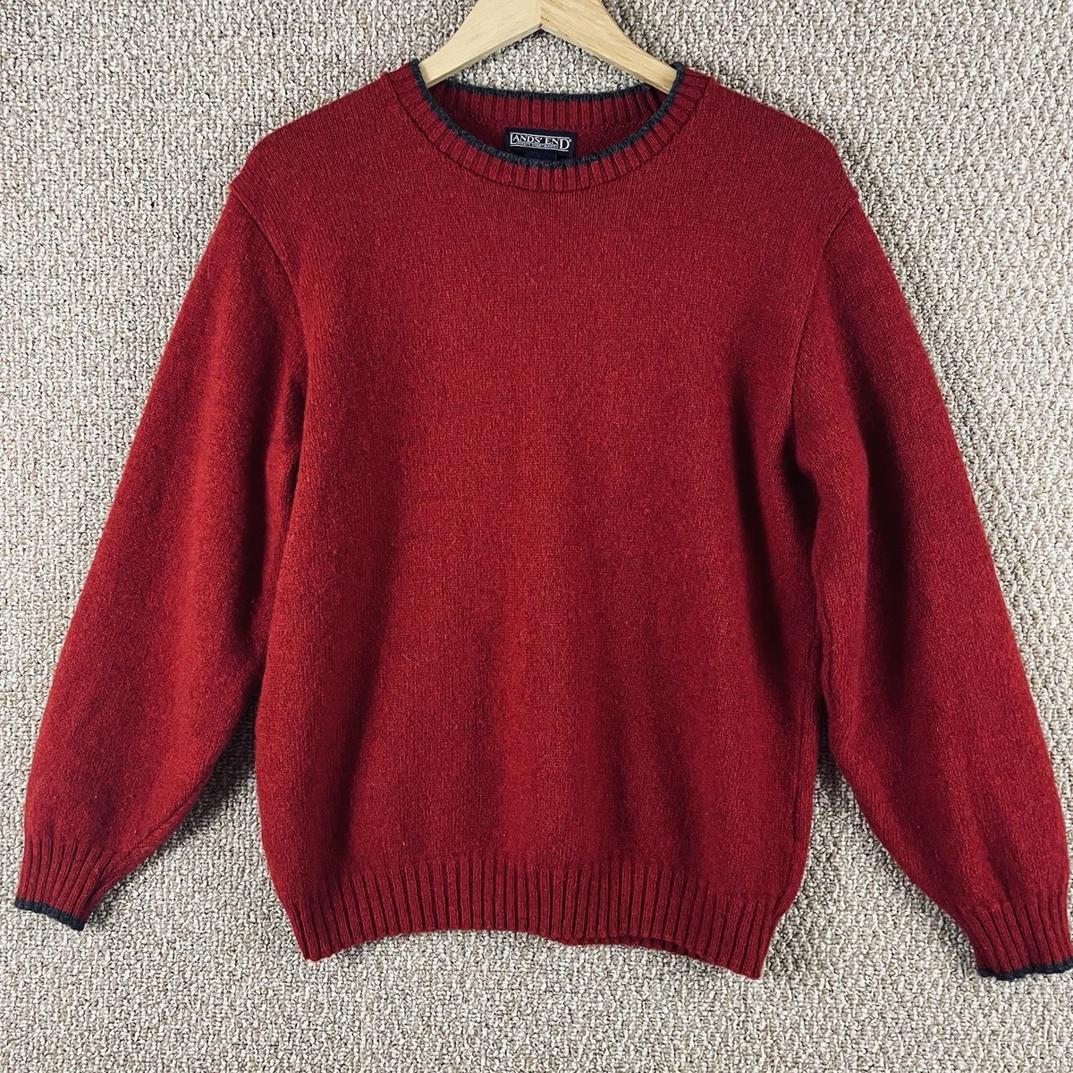 Vintage Veste Champion Homme Grand Rouge 1/4 Zip Coupe-vent Manches Longues oversize taille L - Vêtements