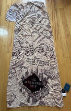Wizarding World of Harry Potter Marauders Map Scarf NWT FREE SHIPPING Universal