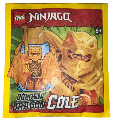 LEGO Ninjago Minifigur | Golden Dragon Cole | (892304) Paperbag NEU & OVP