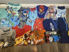 Vintage Y2K Modern Character Boy Clothes 20 Piece Lot Shirts Pajamas 24 month-3T