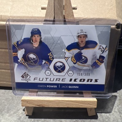 2022-23 SP Authentic Future Icons Owen Power / Jack Quinn /399