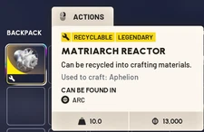 Arc Raiders Matriarch Reactor! Fast Delivery!